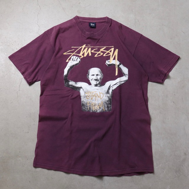 1990s  OLD STUSSY  L  "STAND FIRM"　D165