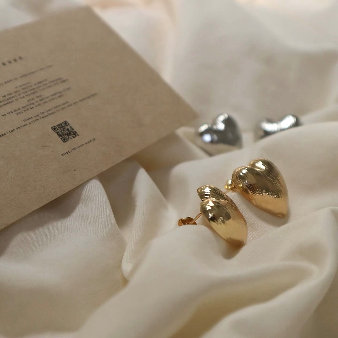 ［ s925針pierce ］rough heart