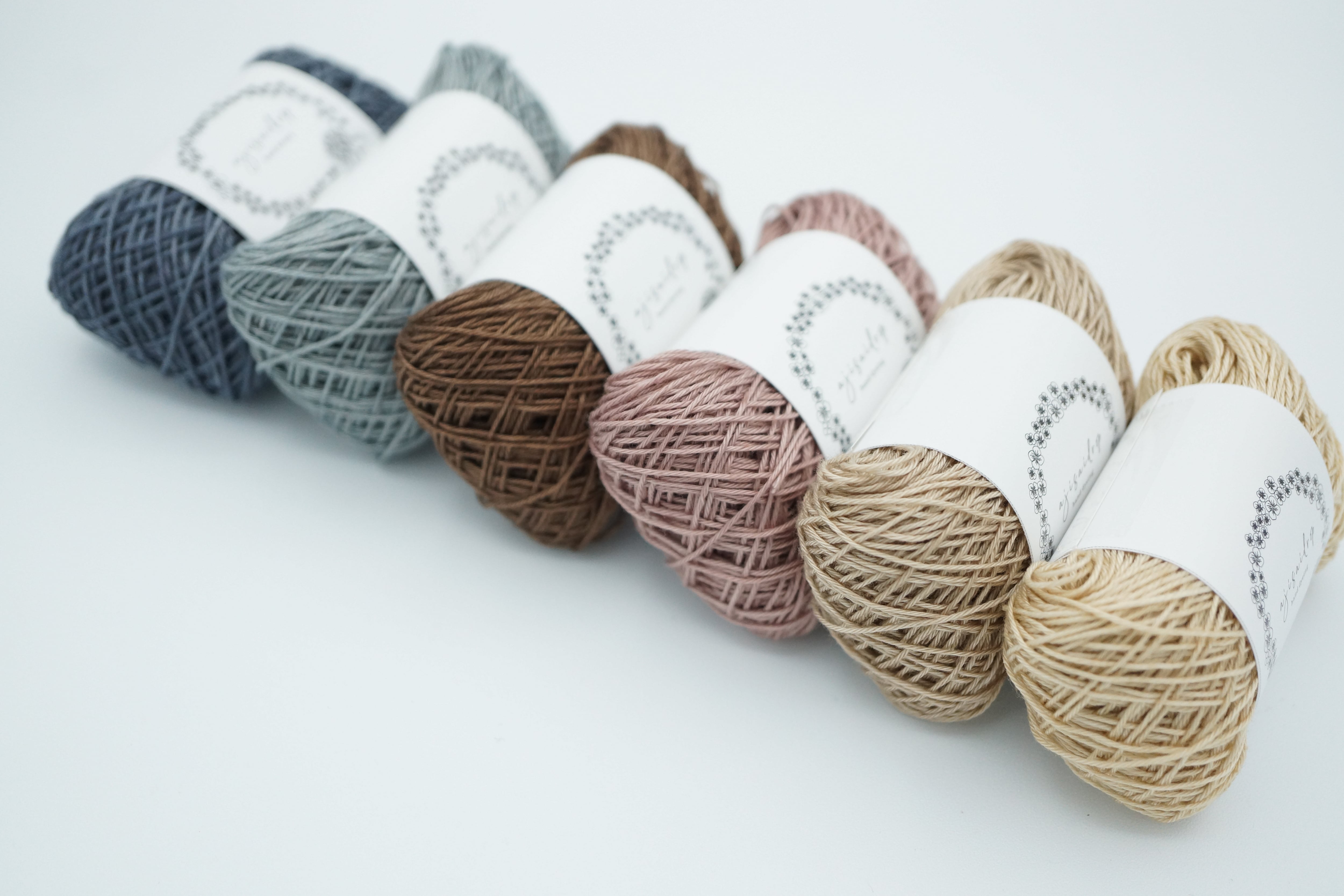 手染め糸-hand dyeing threads- | ajisaidrop