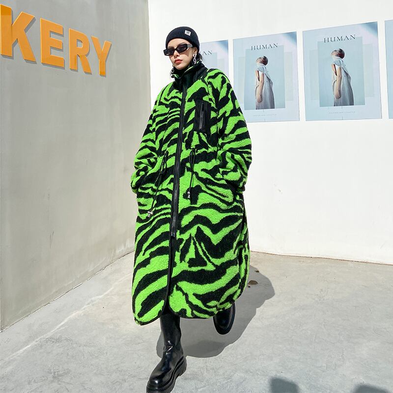 ウールコート ウィンタースタンダードパターンウェストベルベット レッド レトロ 冬物 ラブタオタオダレンハウス28763349308