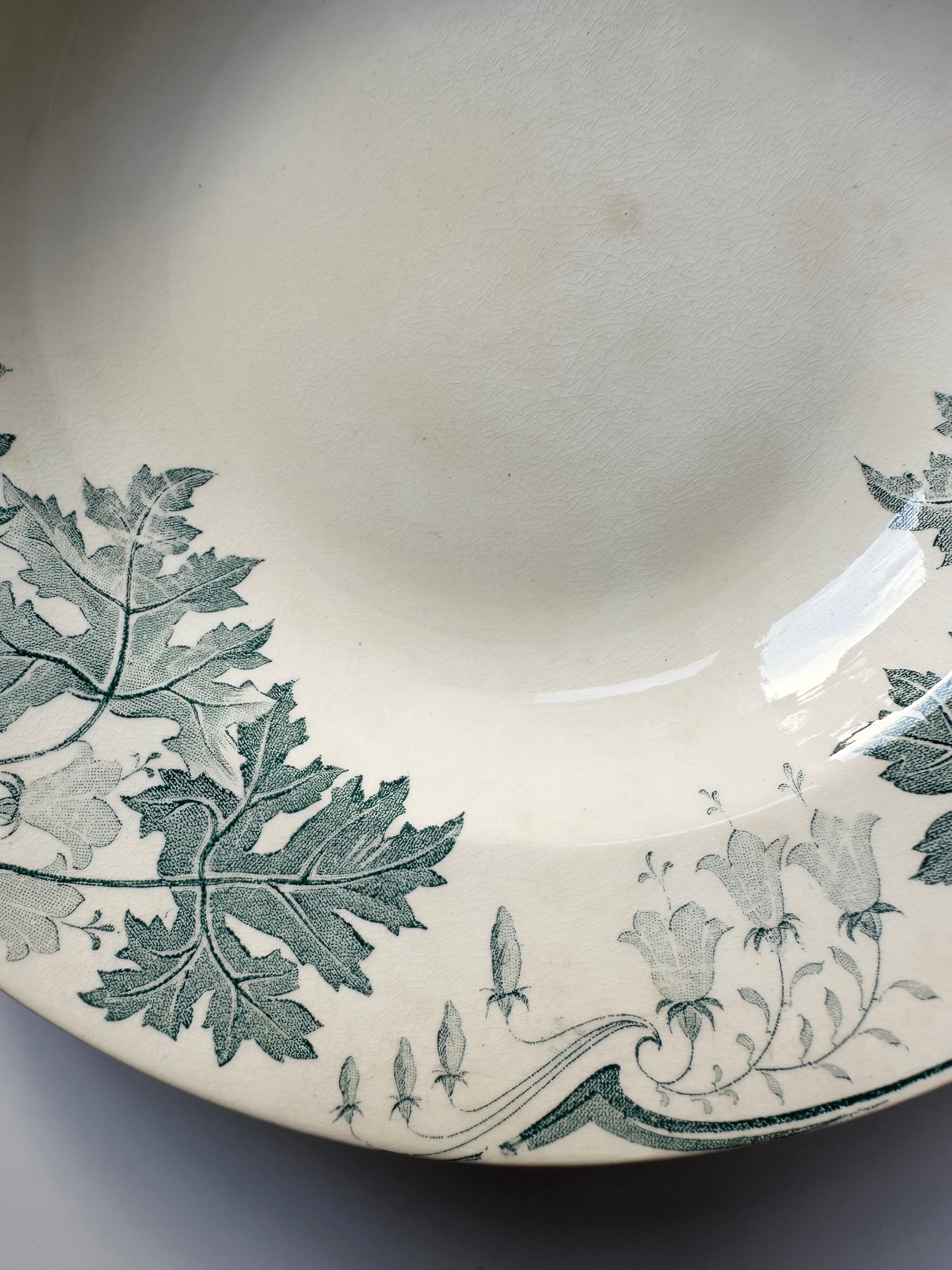 luneville murat リュネヴィル 深皿 スープ皿 フランス アンティーク