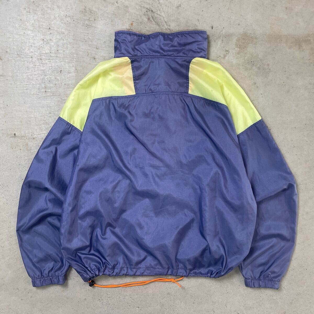 90年代 Columbia コロンビア 切替 ナイロンジャケット プルオーバー