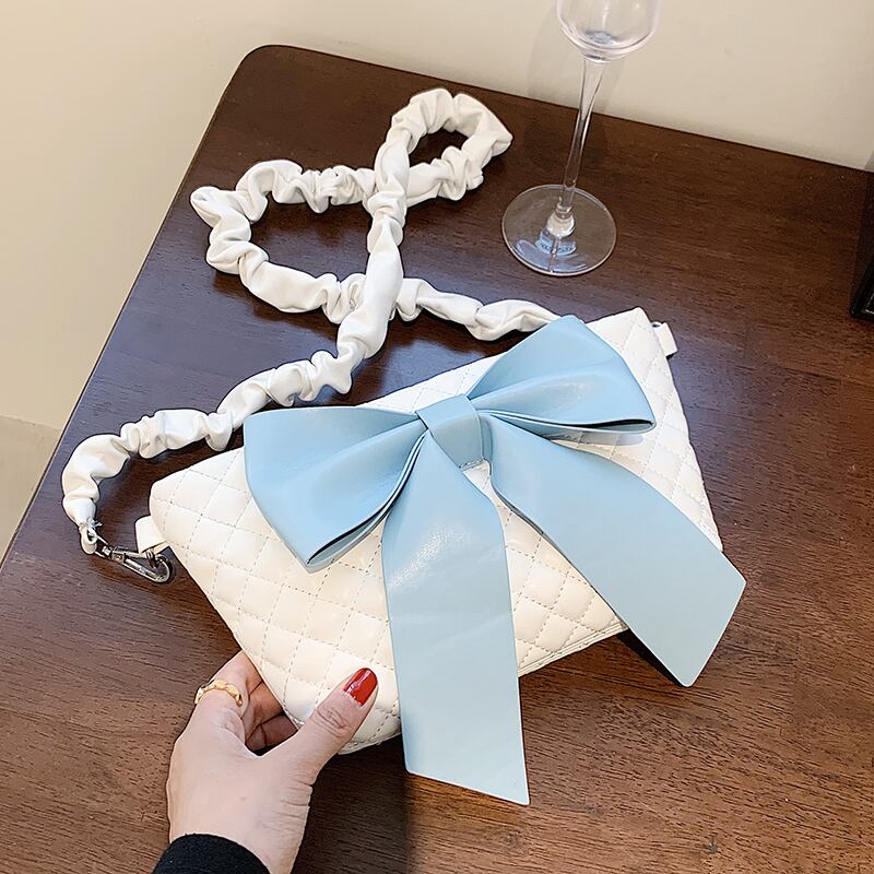 サマーリボンシングル 夏物 メッセンジャーバッグ Tiancai_Wing_Bag92491883286