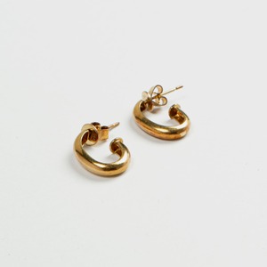 18K Gold Hoops			