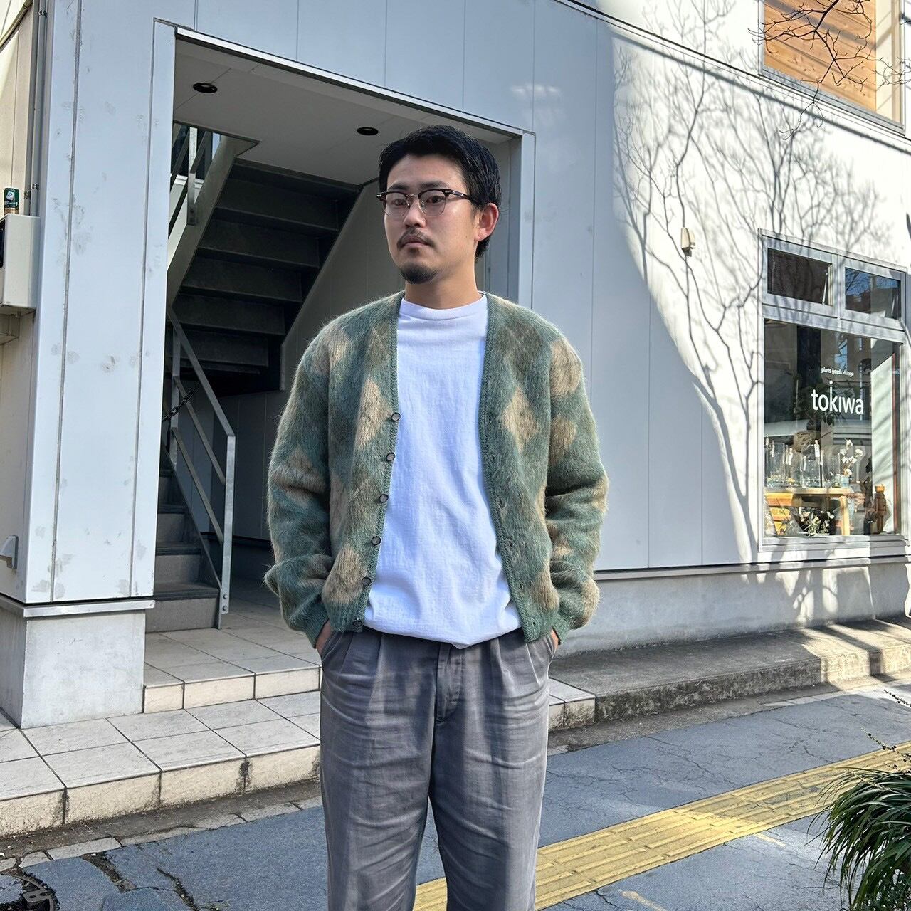 60s Puritan Mohair Cardigan 60年代 ピューリタン モヘア