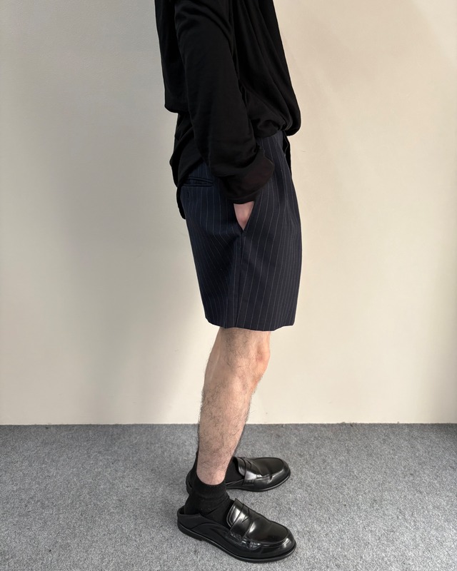 【2012/SS JILSANDER】pinstripe short pants