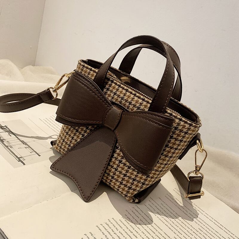 レッドオータムウィンターミニ 秋物 冬物 メッセンジャーバッグ 手作りハンドバック83099159732