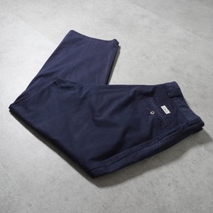 90s Polo by Ralph Lauren POLO CHINO "GORDON PANT" navy [W35L28相当] 古着