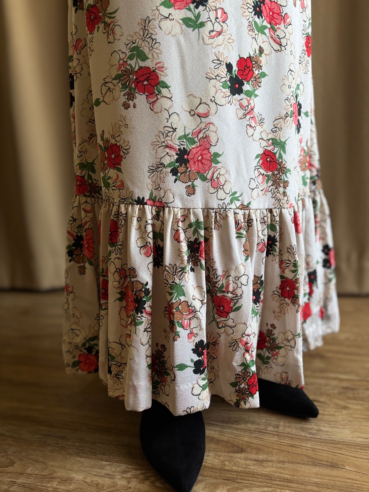 floral pattern retro vintage set up-4821-7