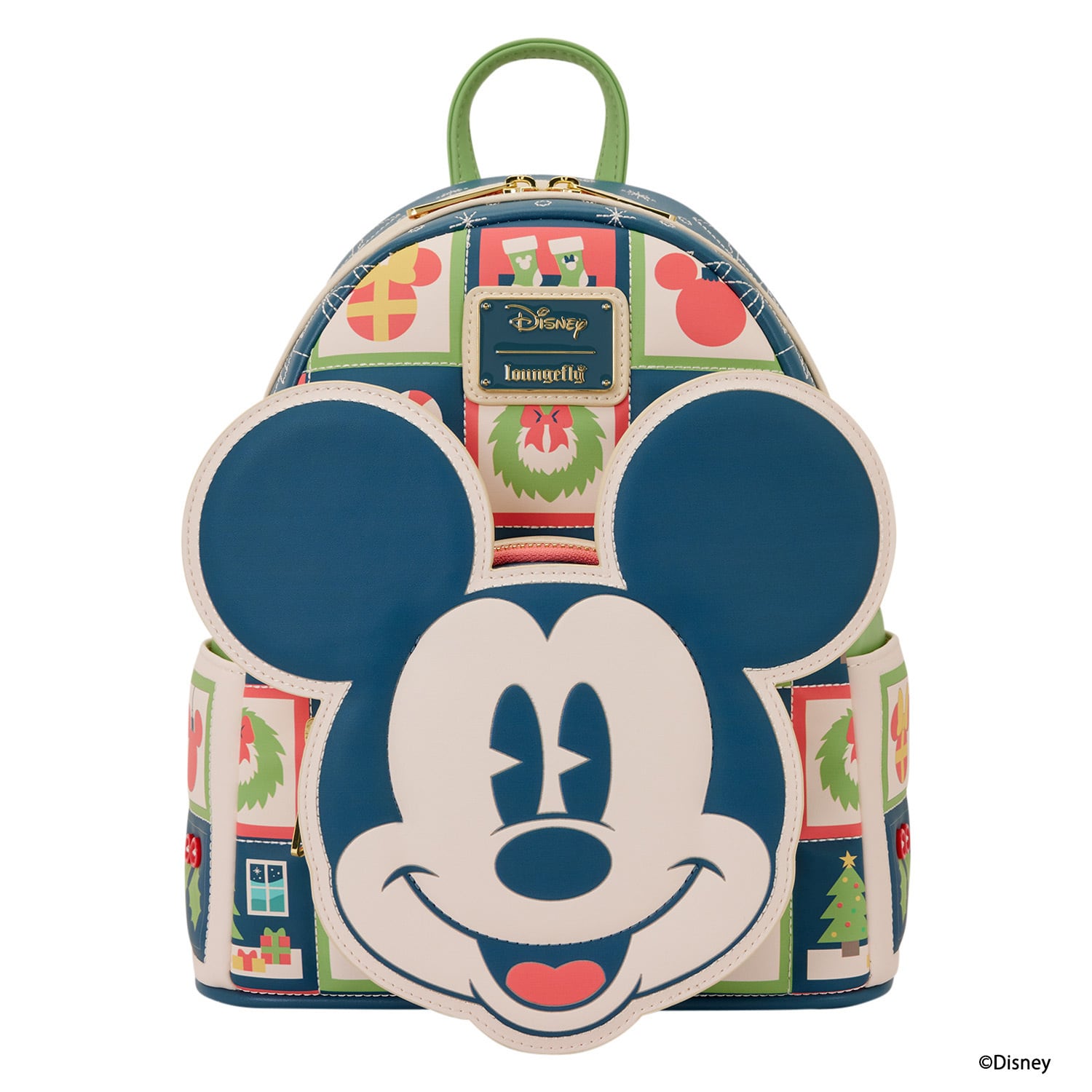 LF DISNEY MICKEY AND MINNIE HOLIDAY MINI BACKPACK_WDBK4267