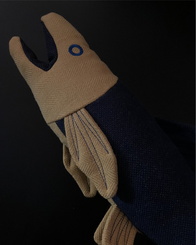 SHAKE plush -  Yellow×Purple