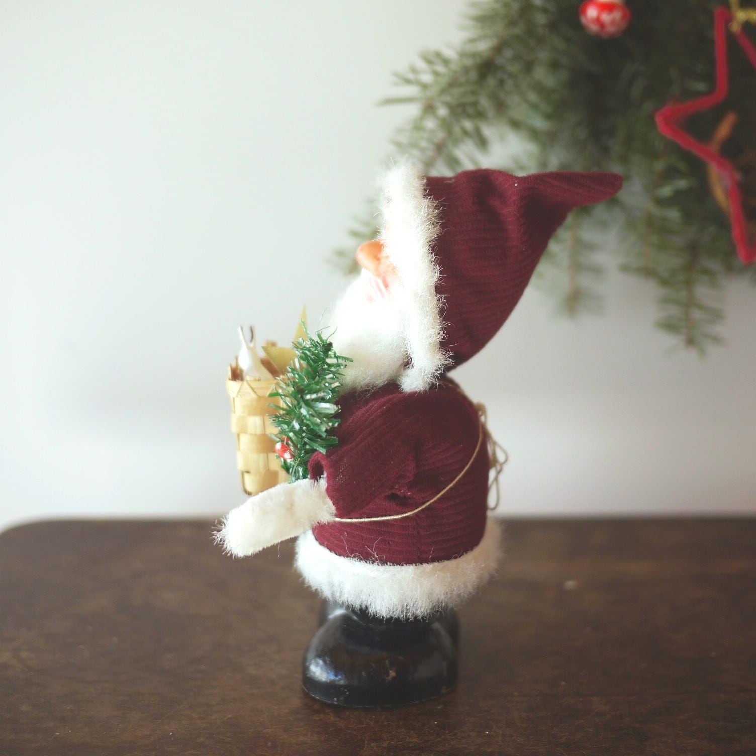 首振り人形 サンタクロース ドイツ | こりすのパン屋Base店 （世界の