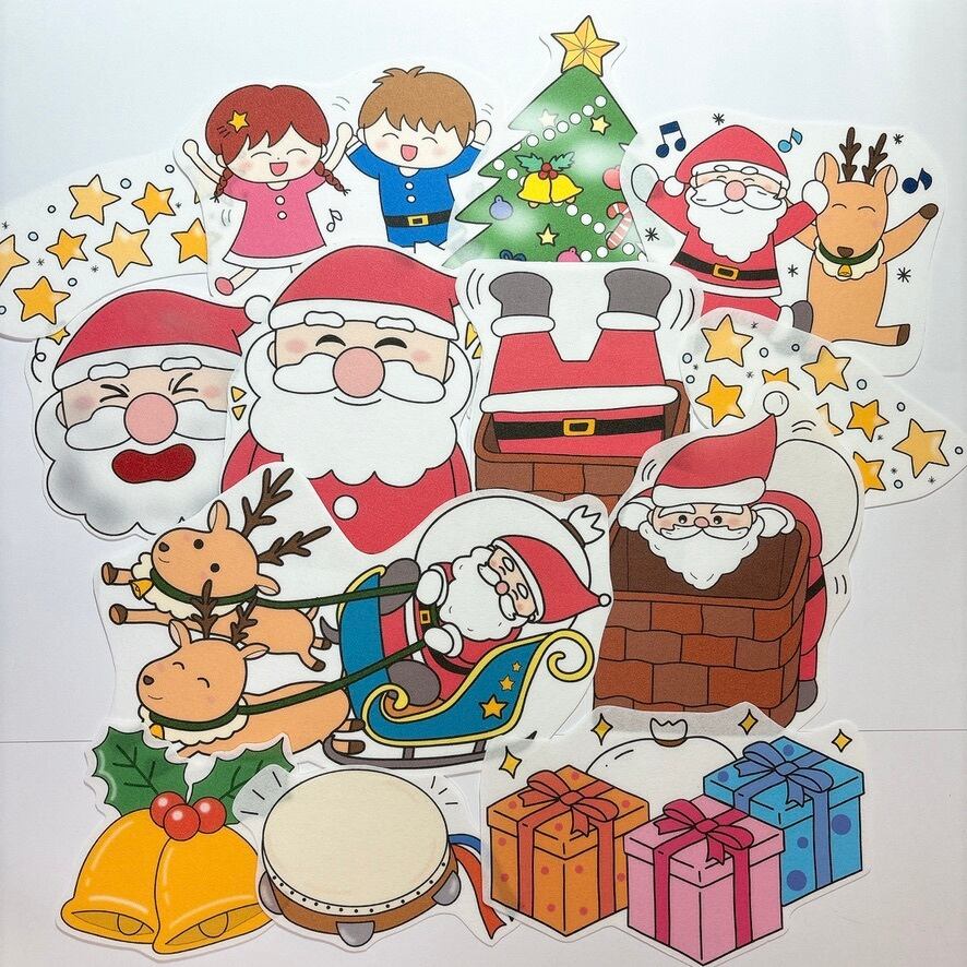 パネルシアター】あわてんぼうのサンタクロース SC000002 | 保育教材の