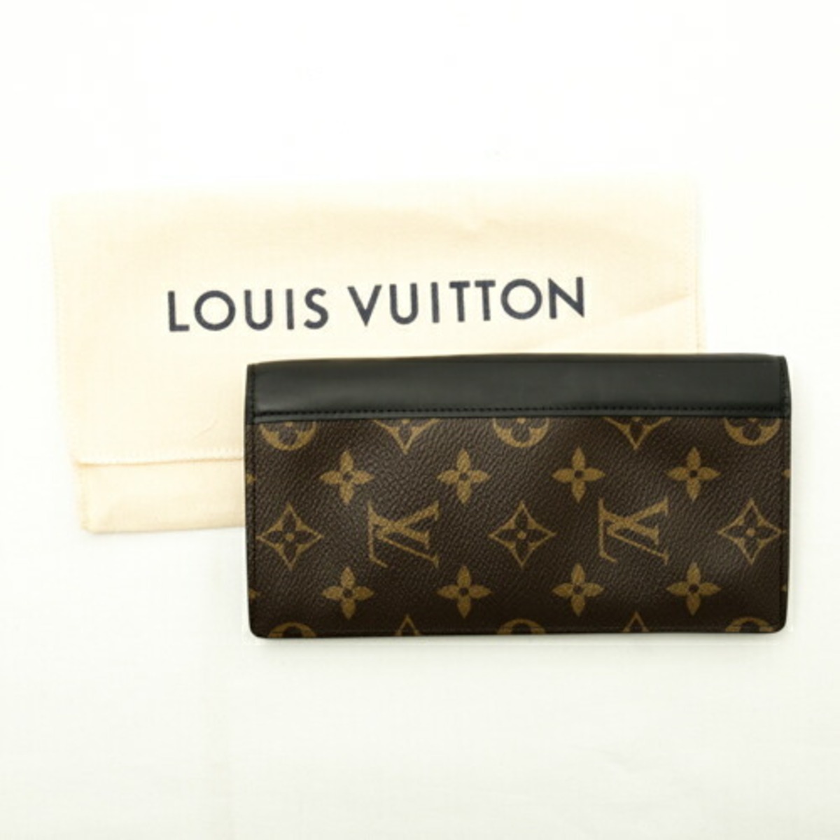 美品】 ルイヴィトン Louis Vuitton ポルトフォイユ ブラザ モノグラム 