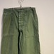 US.ARMY used cotton satin baker pants W32×L33 Y2