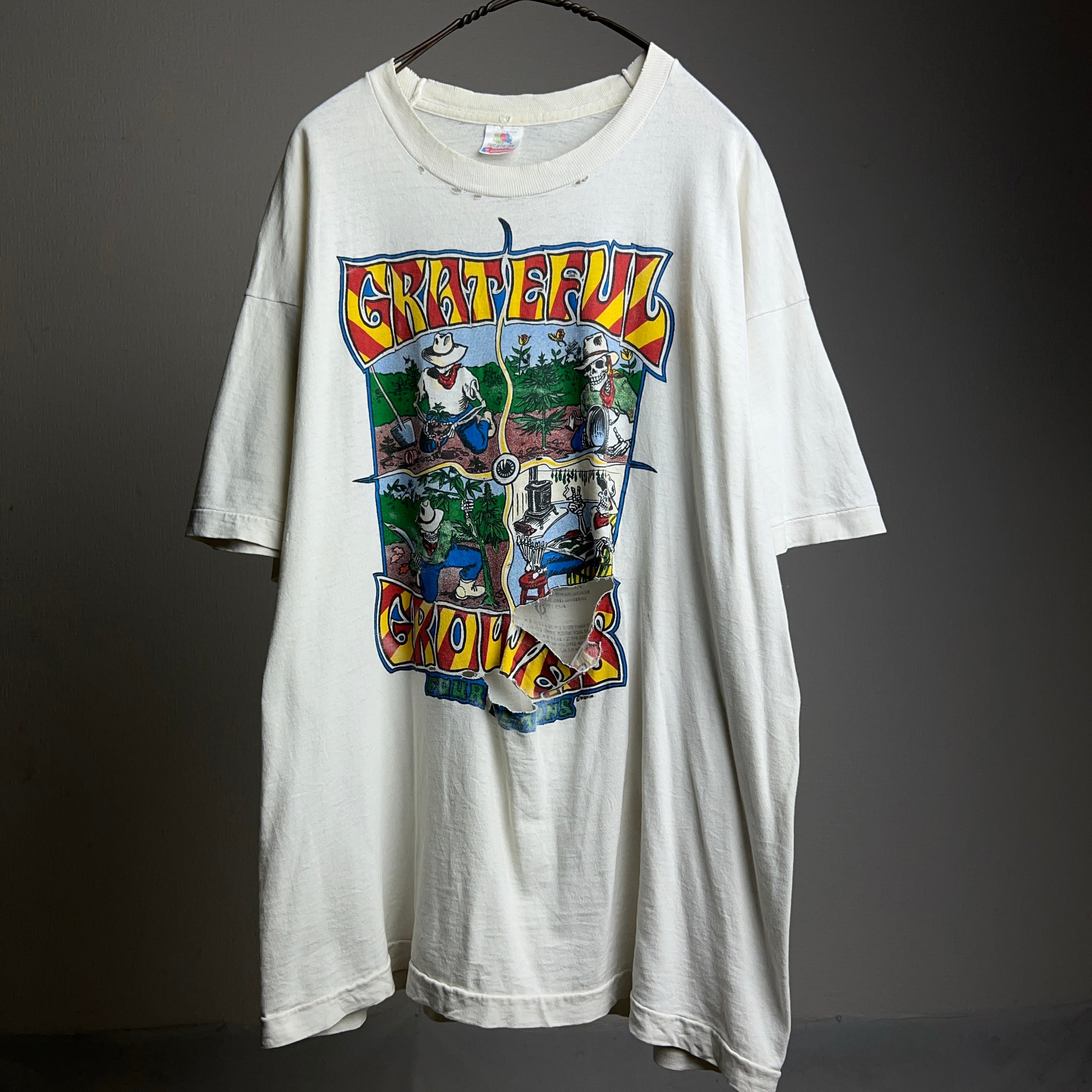 GRATEFUL DEAD グレイトフルデッドTシャツ XLサイズ ヴィンテージバックプリント無し