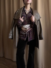 AUSTIN REED paisley pattern silk shirt-5136-1