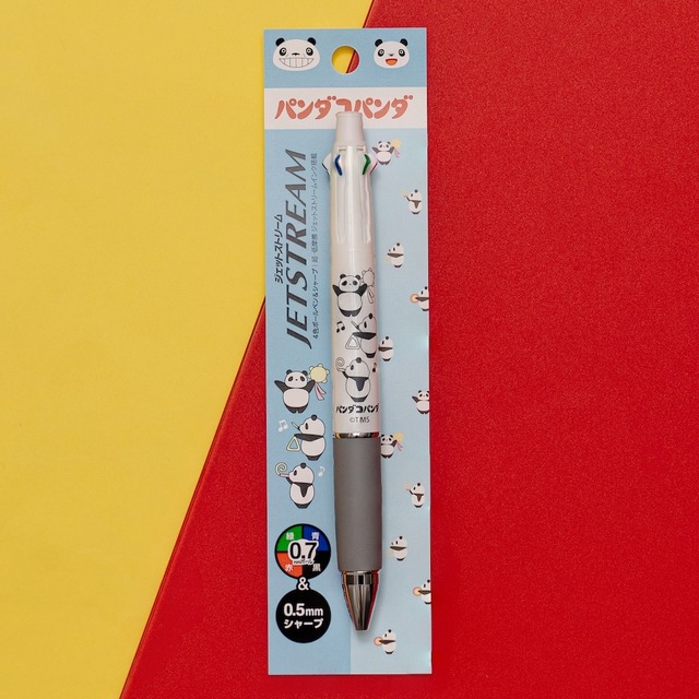【NEW】パンダコパンダ　ジェットストリーム多機能ペ4＆1　ホワイト（8637）