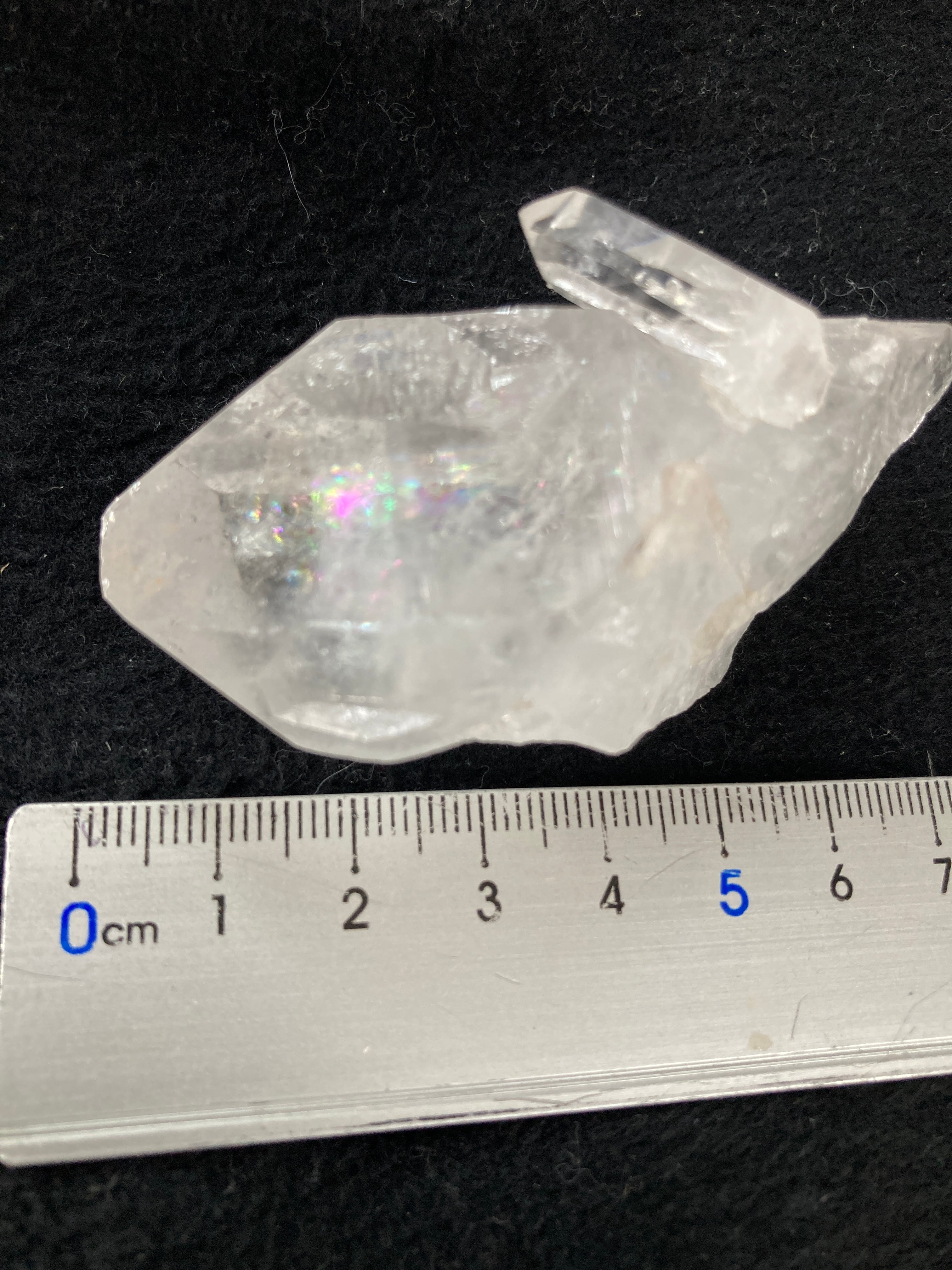 E32507】虹入りヒマラヤ水晶 マニハール産 水晶 ヒマラヤ産 ヒマラヤ