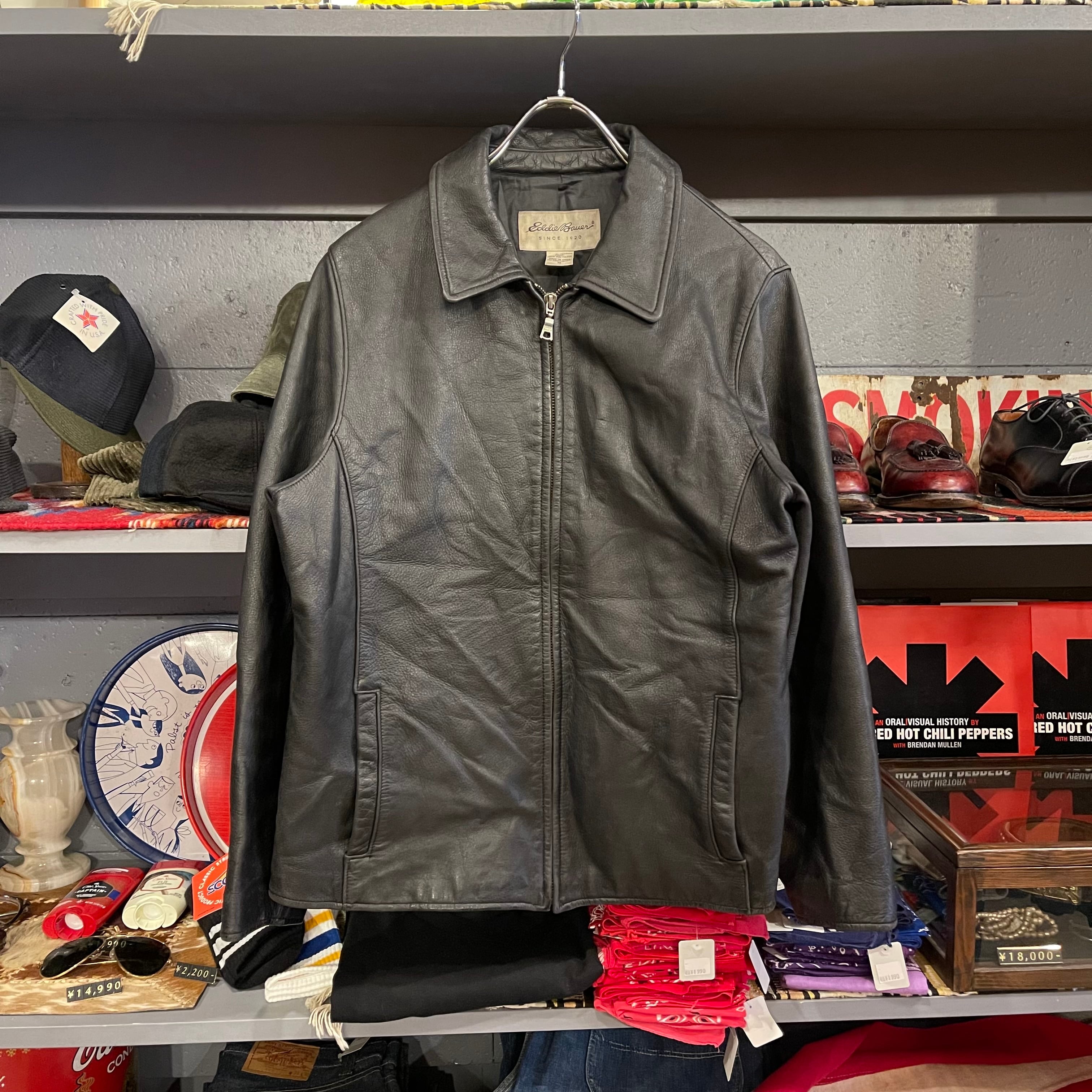 90s Eddie Bauer Leather Jacket | VOSTOK