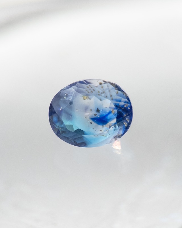 オーバル 10×8mm #289【硝子の宝石】箔入