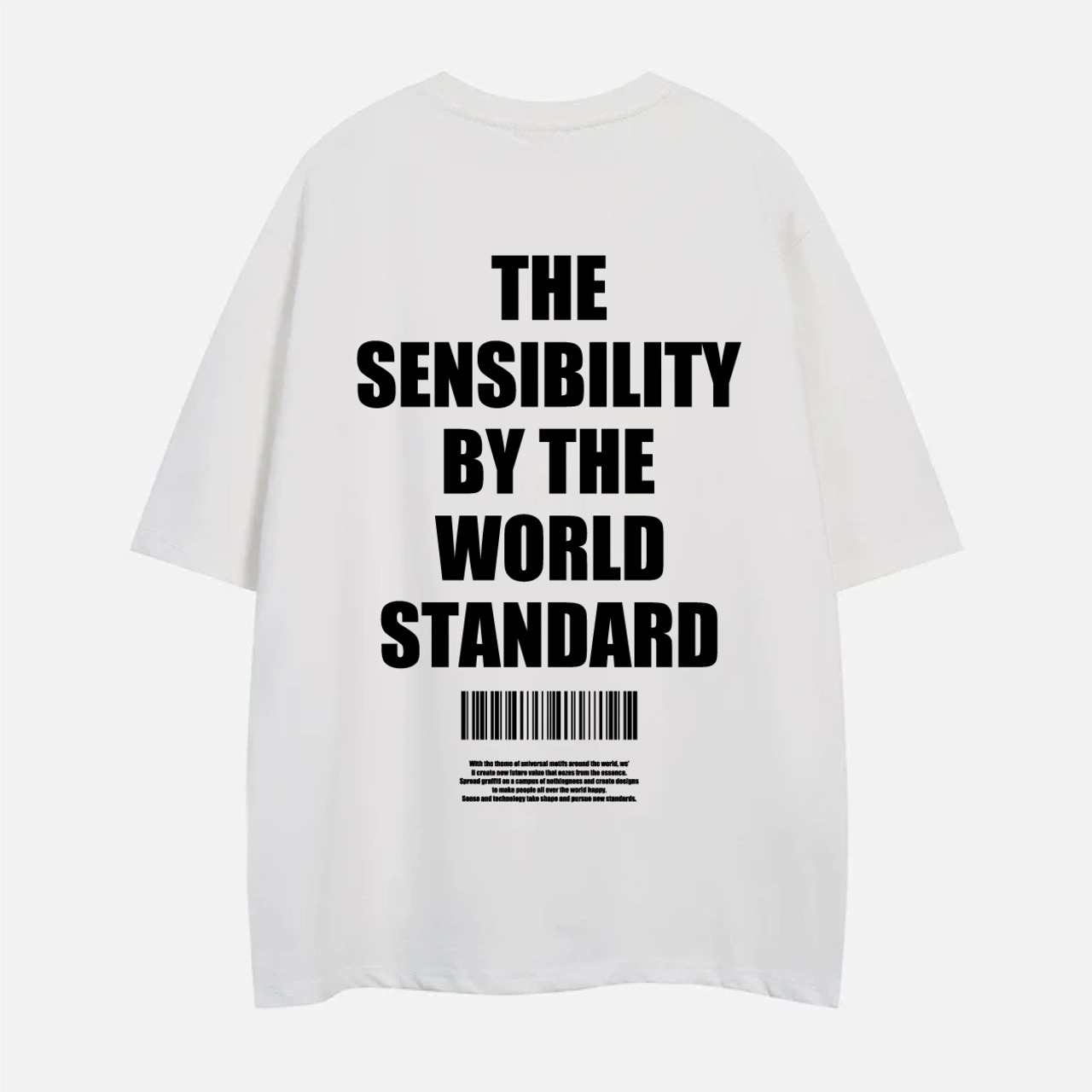 WORLD STANDARD/カリカリコラボ/クルーネックプリントTシャツ/WSHT-074