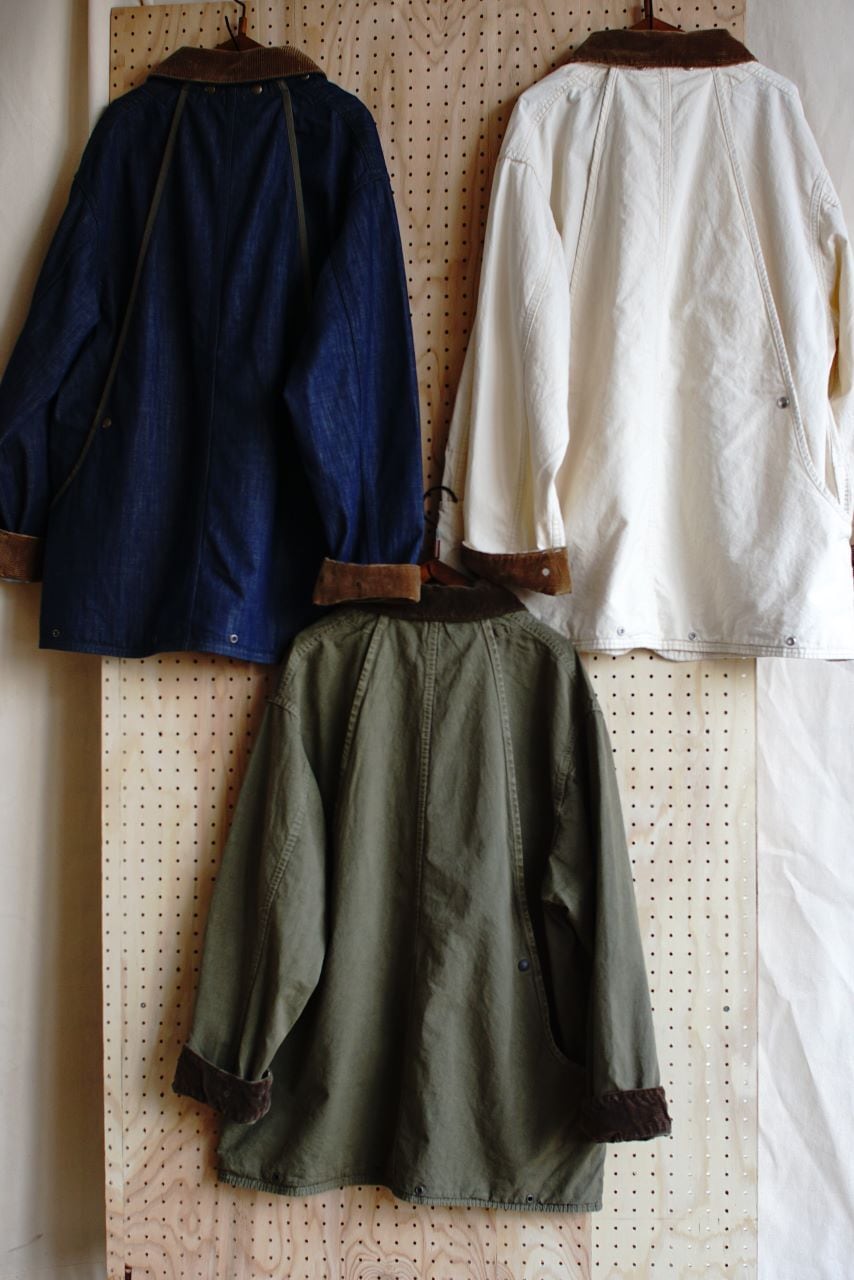 10/3 ☆【25-26秋冬新作】HKT719 ハンティングカバーオール | H.A.K.U