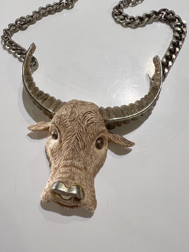 ★Special★ 60s designer's animal necklace