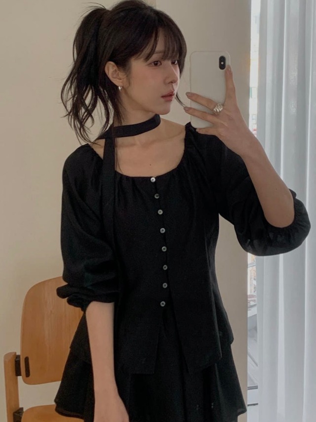 (予約) miel / Leaf skirt 3color