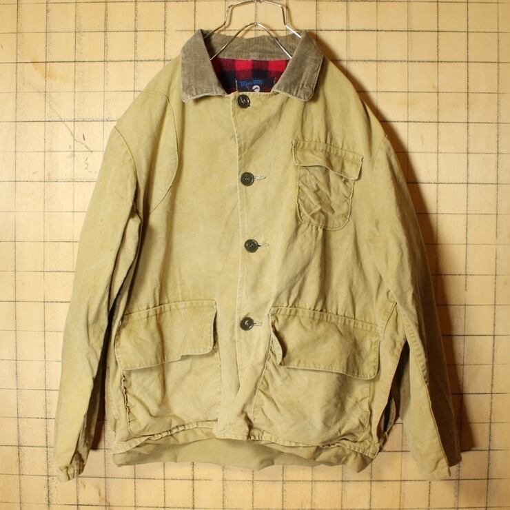 USA 50s Searsダックハンティングジャケット ブラウン XL aw70