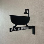 バスルームサイン BATH ROOM