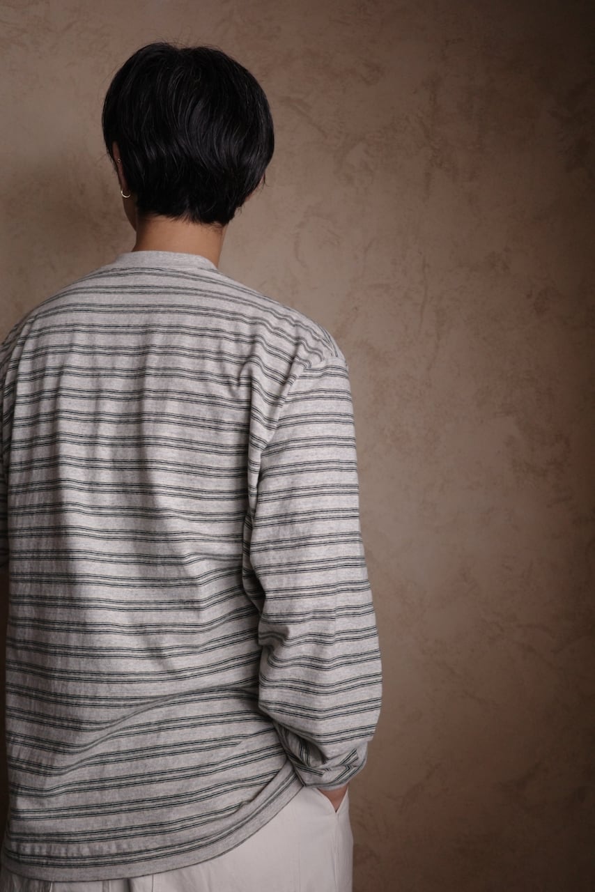 k*3様 ENDS and MEANS / Horizontal Striped ENDS and MEANS Horizontal Striped Tee – CUXTON HOUSE
