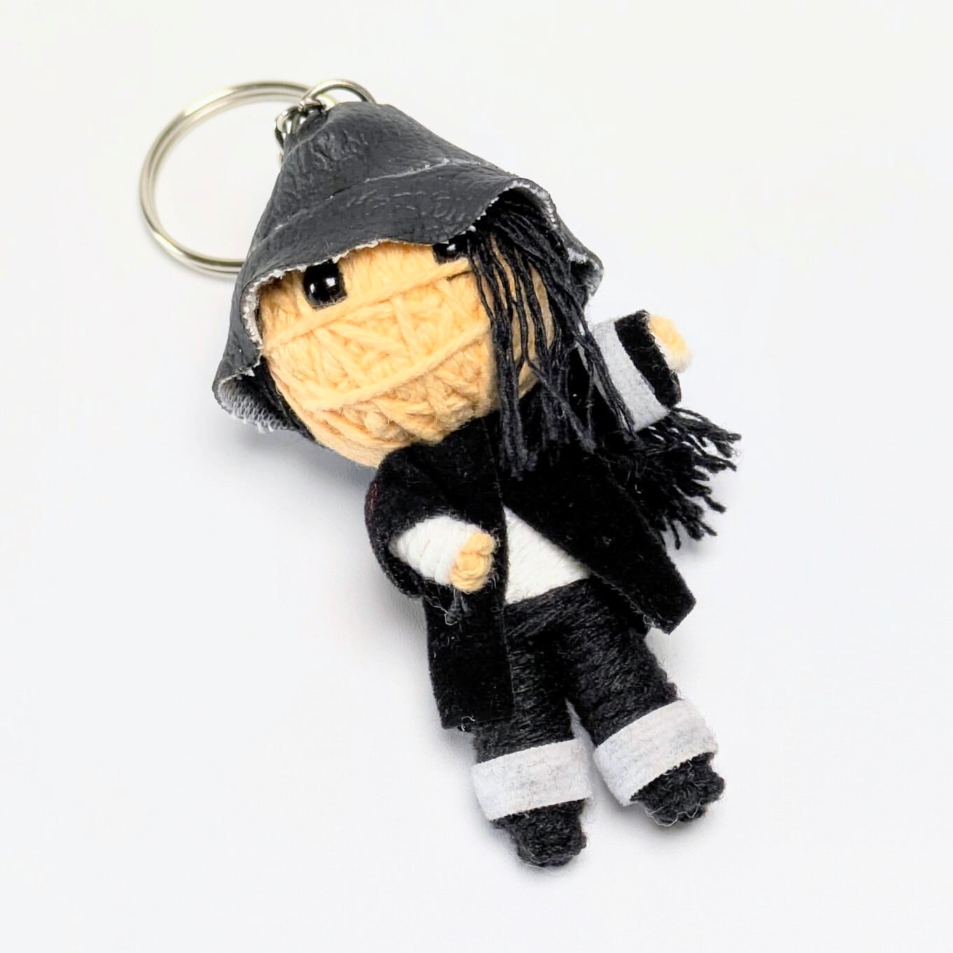 【 Michael Jackson ( マイケルジャクソン )  】 Voodoo doll KeyHolder / ブードゥー人形 / 身代わり人形 /お守り人形  〚アメリカン雑貨 アメトイ〛