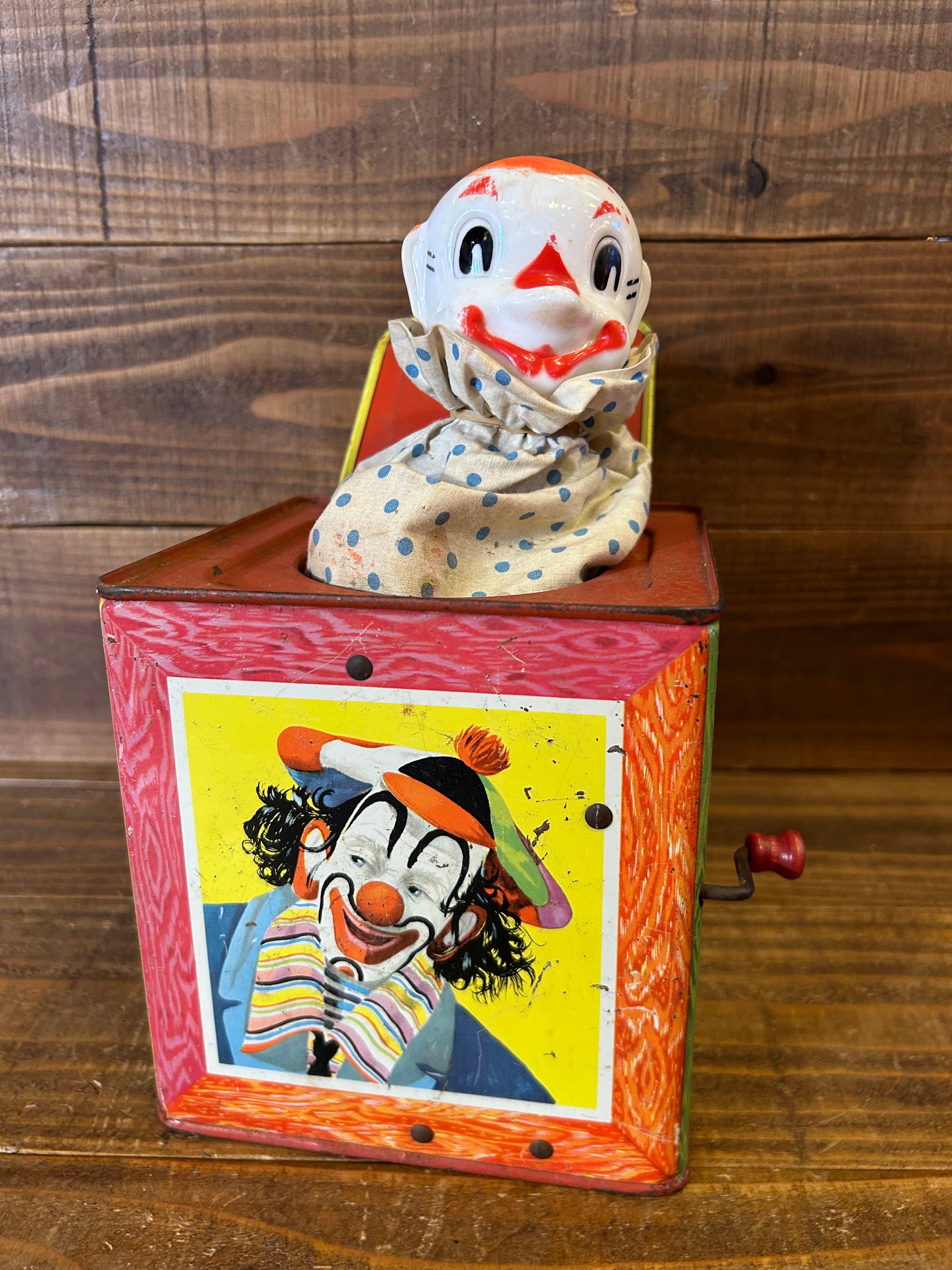 Vintage Matty Mattel Jack in the Box''Clown''/ピエロ ジャック