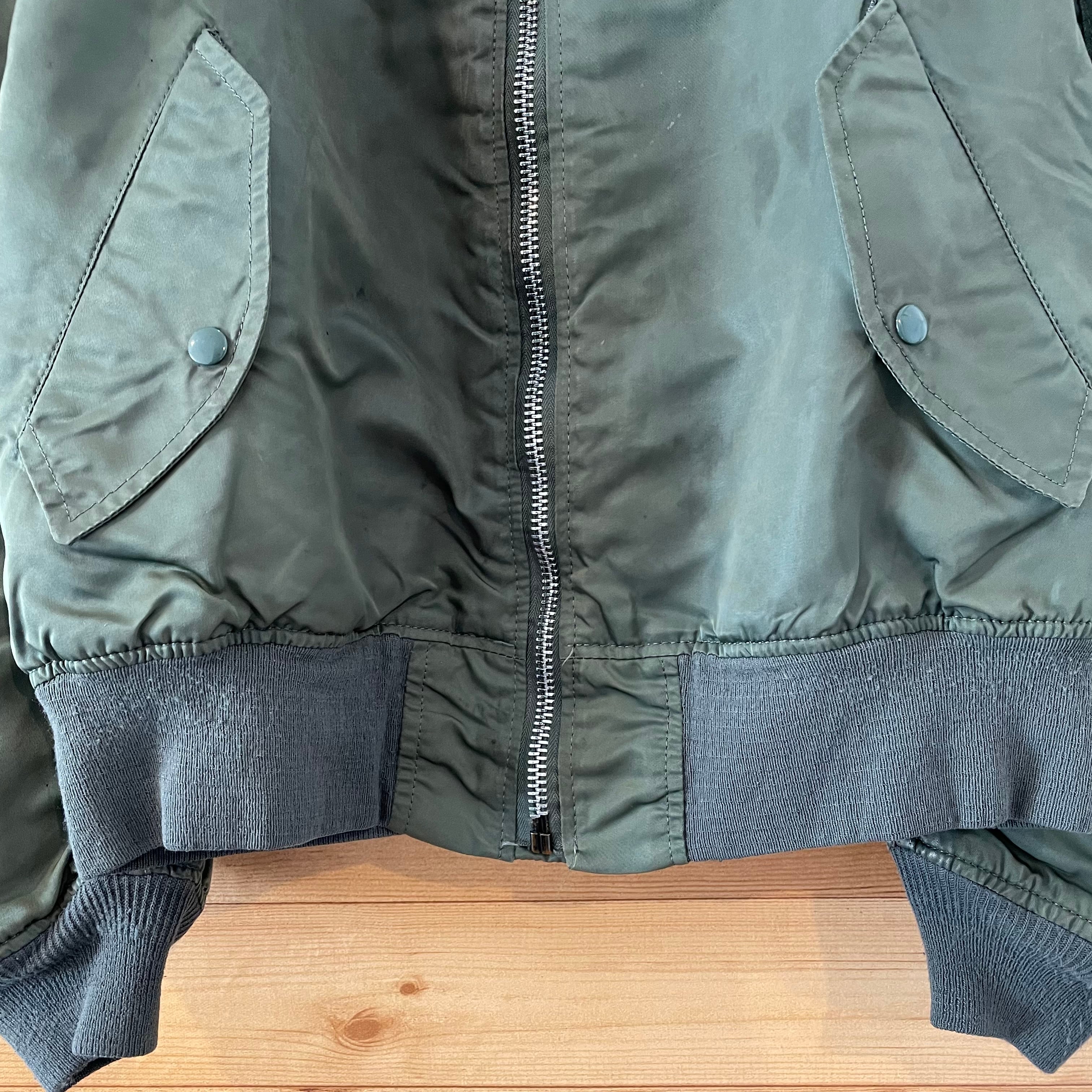 Alpha Industries】80s USA製 旧タグ MA-1 レプリカ フライト 