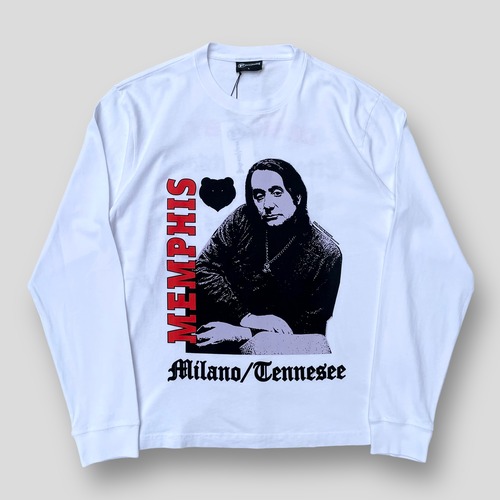 FRANCHISE MILANO/TENNESSEE LONG SLEEVE T-SHIRT (WHITE)