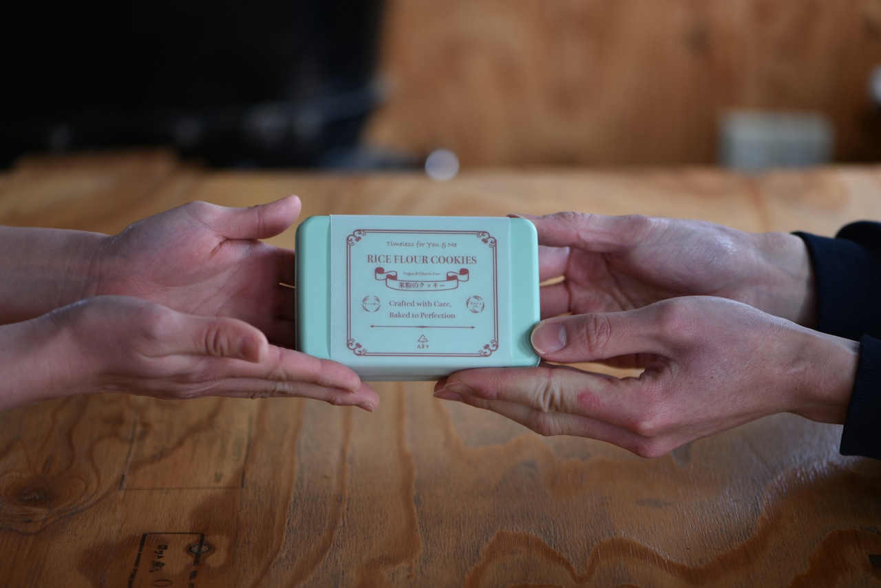 (期間限定)米粉クッキー缶 18枚入り