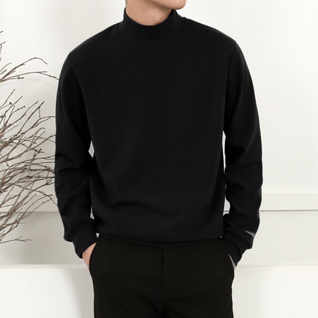 モックネック トップス　TB1836・画像2