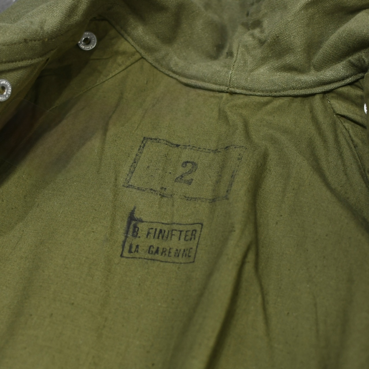 40's~ french army m-35 motorcycle coat