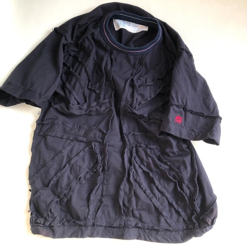 HANDMADE PATCHWORK UNIONJACK KANOKO T-SHIRTS