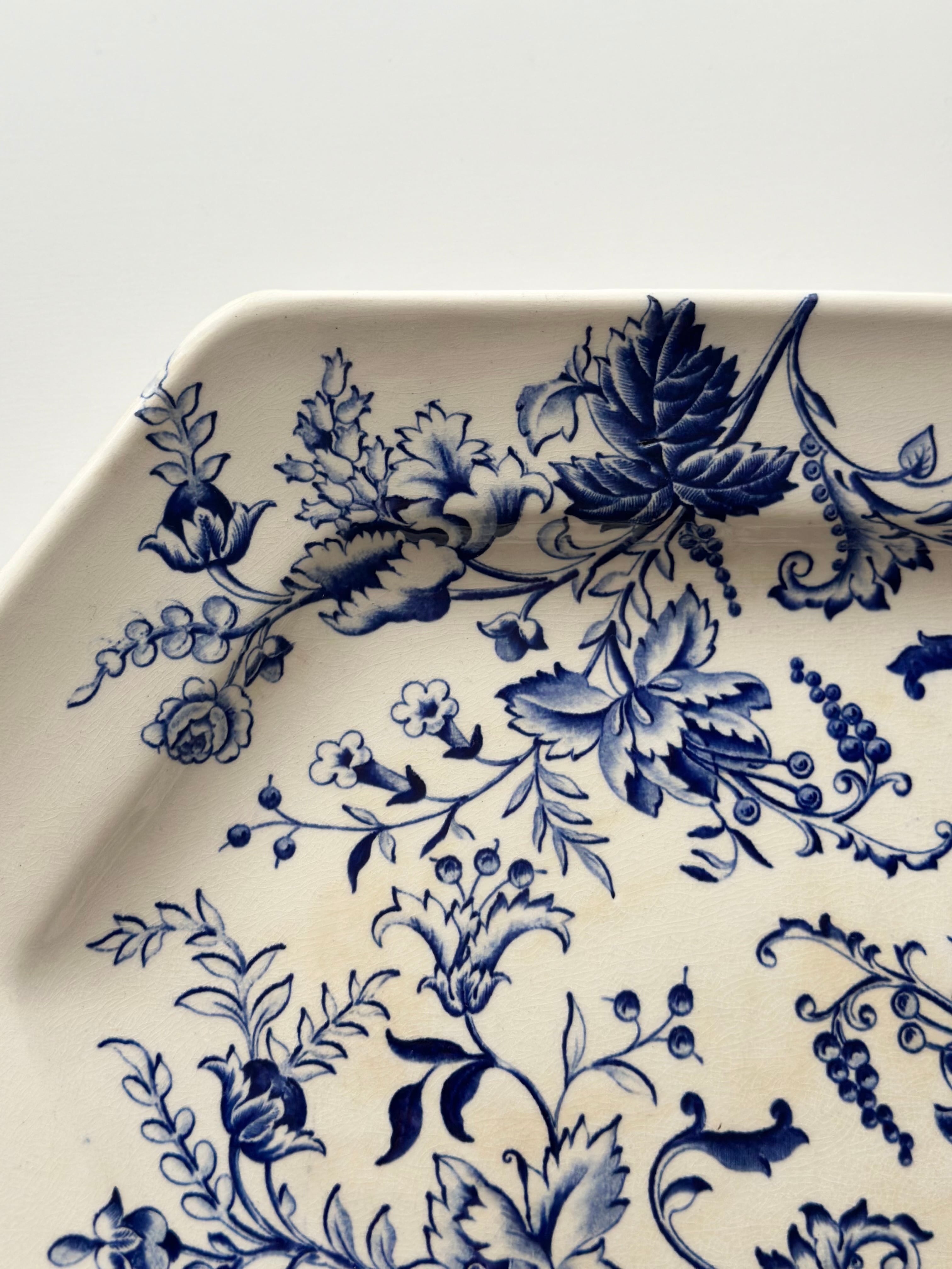 ロンシャン　オクトゴナル　スーププレート 幻想的で美しいオクトゴナルのスーププレートロンシャンフランス