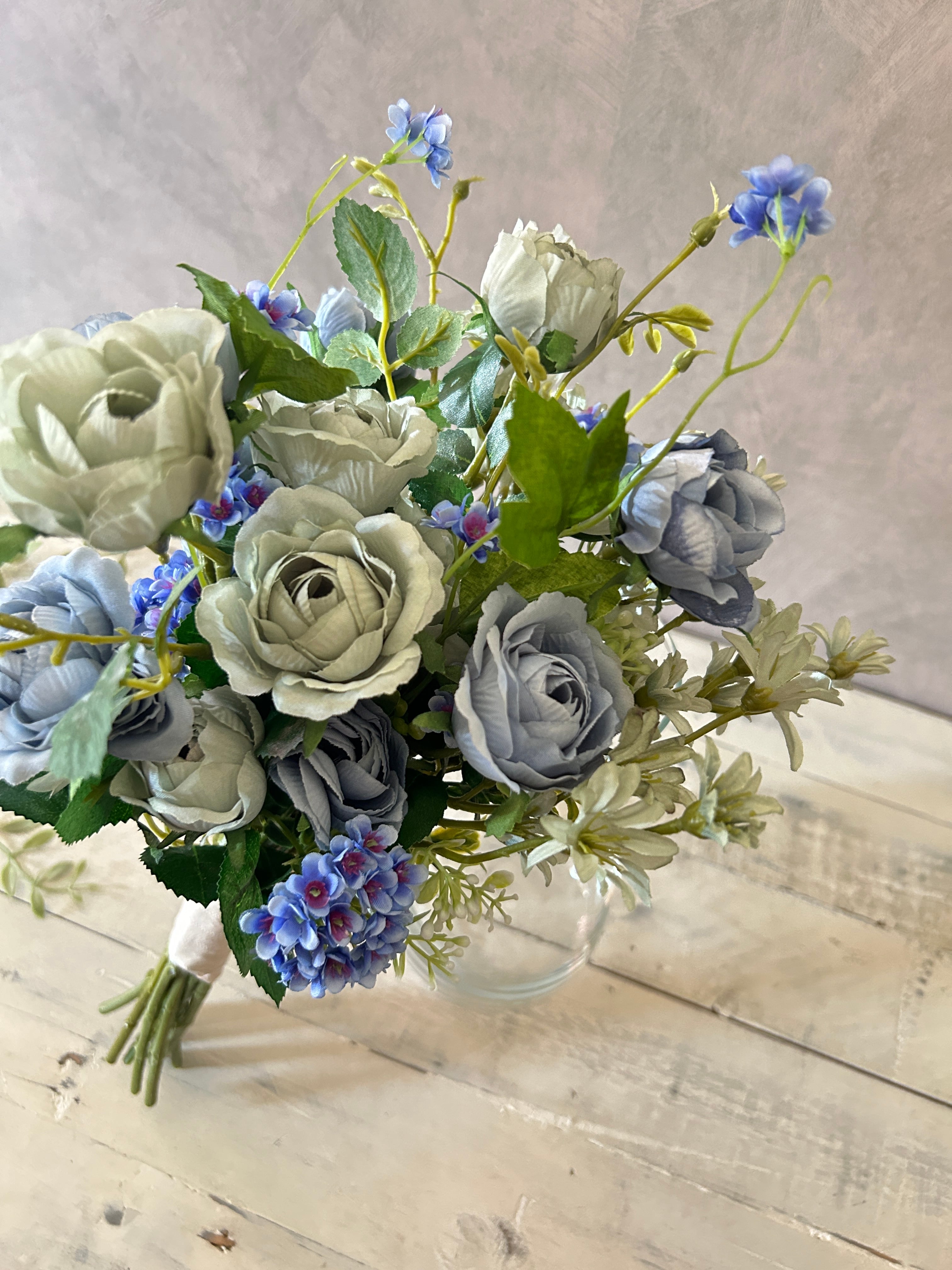 絵画　草花のブーケ Amazon.co.jp: 花の絵 風景画 アクリル画 原画 ゼラニウムと