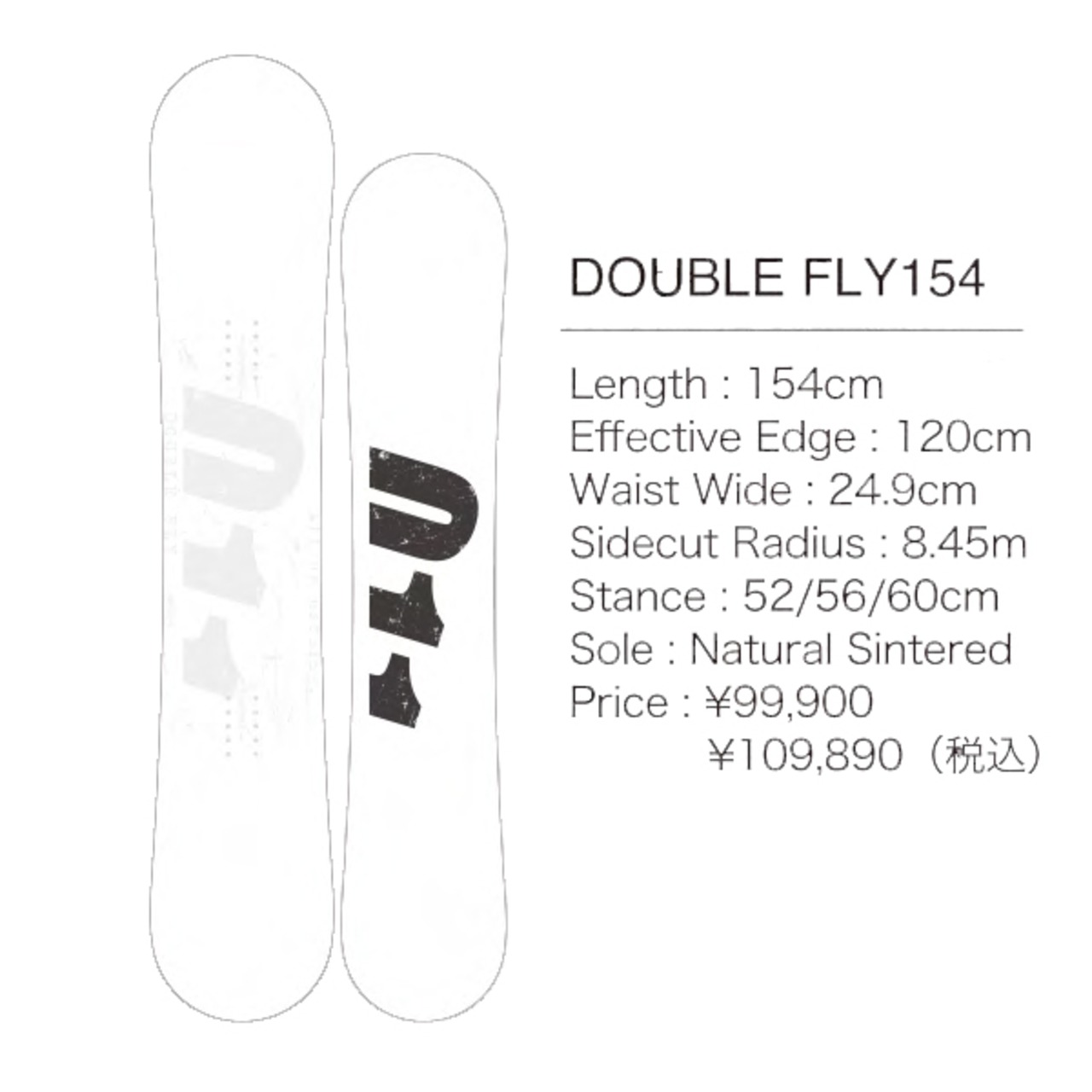 23-24年モデル 011Artistic .『 DOUBLE FLY 』. ゼロワンワン . ダブル 
