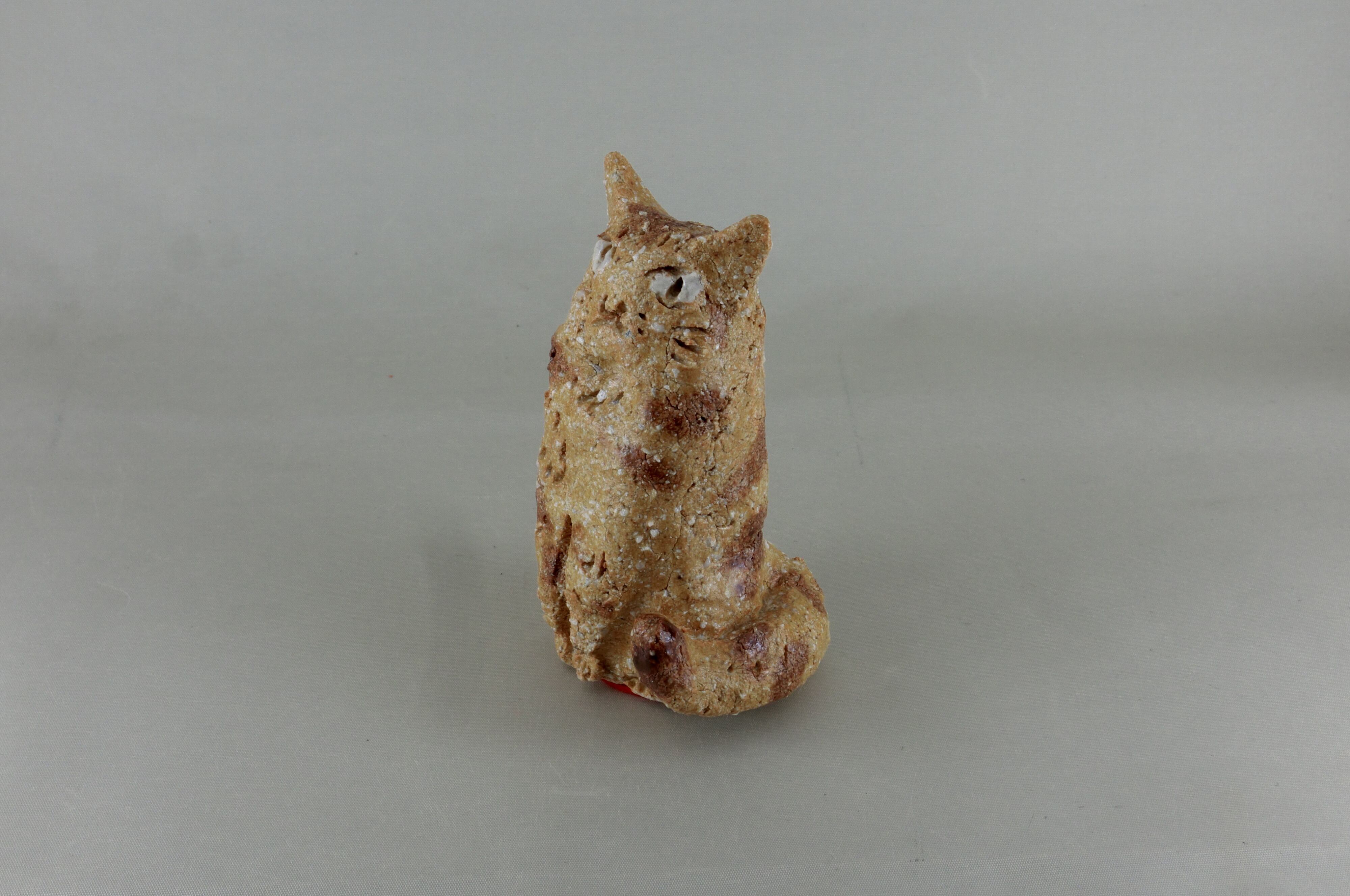 幸生窯　前川幸市作（猫）座り