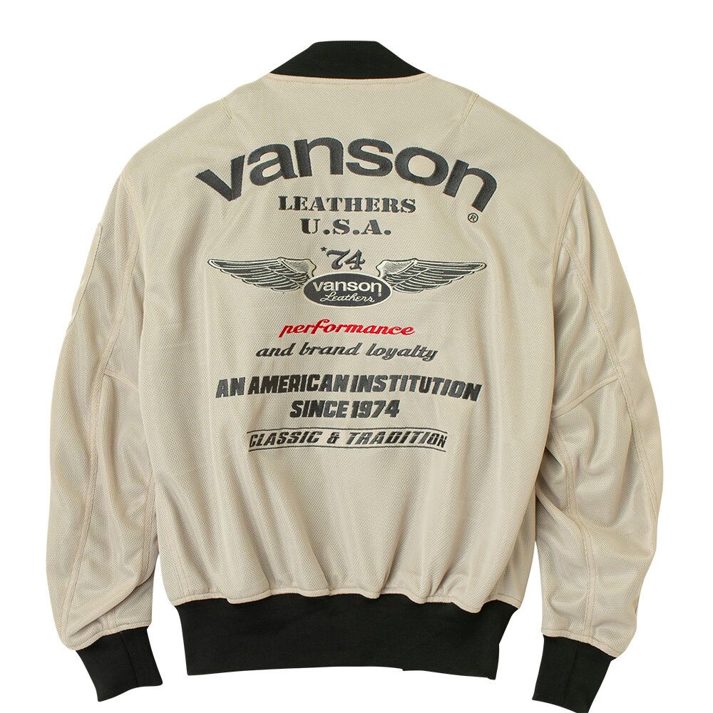 VS26101S メッシュMA-1ジャケット | vansonleathers