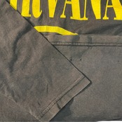 【NIRVANA】ニルヴァーナ SMILE ロングスリーブ Tシャツ L