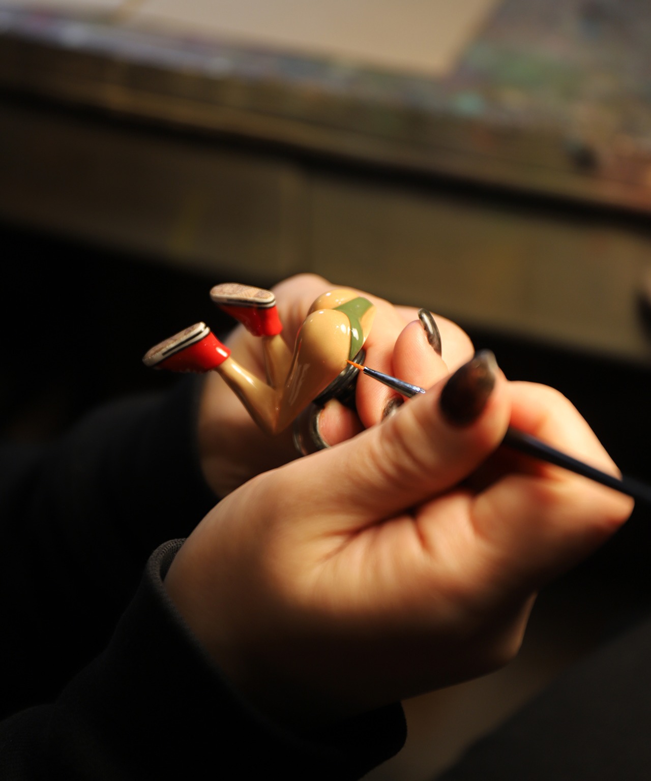 LOVELYPINS NumberBolt /Sexy Lady - ブラック