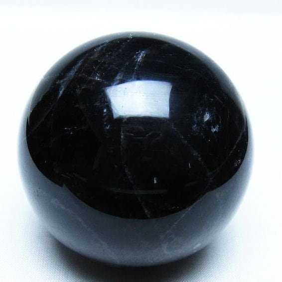 モリオン 黒水晶 丸玉 63mm スフィア 一点物 151-9257