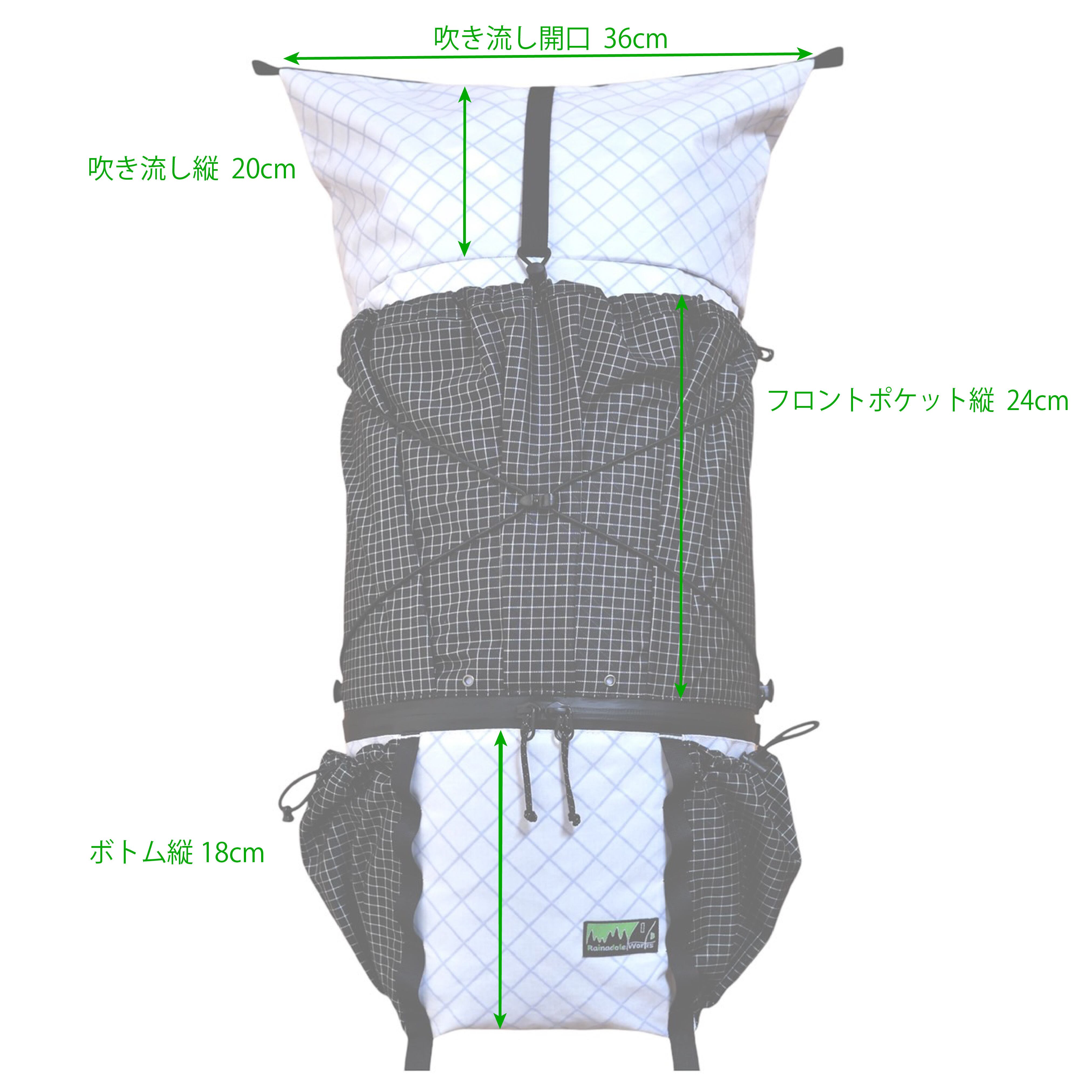 RainadoleWorksレイナドールワークス Usnea25L　ウスネア 93051a6f7b4873ab7b4607f668a40c
