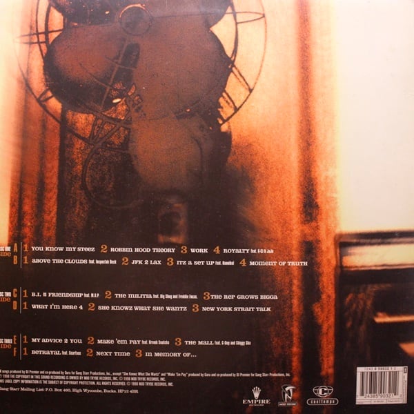 Gang Starr / Moment Of Truth [7243 8 59032 1 2] - 画像2